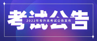 【考试公告】2022年湖北省普...